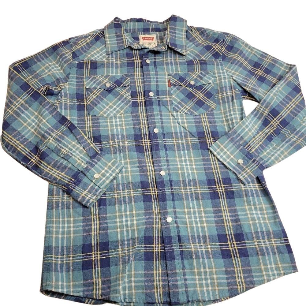 Levi's snap shirt L12/13
